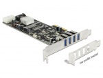 Obrzok produktu Delock PCI Express x4 Card > 4 x external USB 3.0 Quad Channel