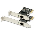 Obrzok produktu AXAGO PCI-Express Gigabit Ethernet card Realtek 10 / 100 / 1000Mb + Low Prof
