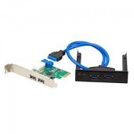 Obrzok produktu I-tec USB 3.0 Extension kit zestaw PCI Express 4 x USB 3.0 + Extender USB 3.0