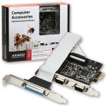 Obrázok produktu AXAGO PCEA-SP, 2x sériový + 1x par., PCI-Express 