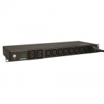 Obrzok produktu TrippLite Metered PDU,  20A 200-240V,  1U Horizontal Rackmount,  2 C19 and 8 C13 outlets, 