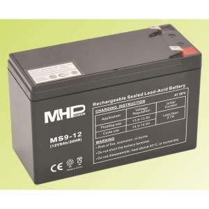 Obrzok Pb akumultor MHPower VRLA AGM 12V  - MS9-12