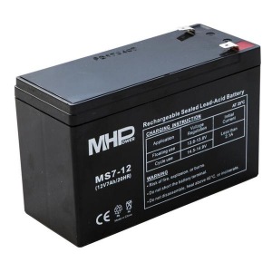 Obrzok Pb akumultor MHPower VRLA AGM 12V  - MS7-12