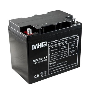 Obrzok Pb akumultor MHPower VRLA AGM 12V  - MS75-12