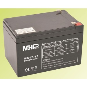 Obrzok Pb akumultor MHPower VRLA AGM 12V  - MS12-12