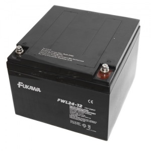 Obrzok Akumultor FUKAWA FWL24-12 (12V 24Ah iv. 10let) - 11233