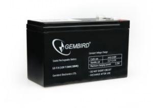 Obrzok Gembird Battery 12V  - BAT-12V7.5AH