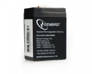 Obrzok Gembird Battery 6V  - BAT-6V4.5AH