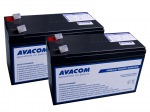 Obrzok produktu Bateriov kit AVACOM AVA-RBC33-KIT nhrada pro renovaci RBC33 (2ks bateri)