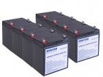 Obrzok produktu Bateriov kit AVACOM AVA-RBC43-KIT nhrada pro renovaci RBC43 (8ks bateri)