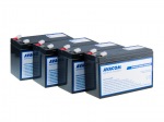 Obrzok produktu Bateriov kit AVACOM AVA-RBC59-KIT nhrada pro renovaci RBC59 (4ks bateri)