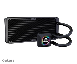 Obrzok AKASA chladi CPU - vodn - Venom R20 RGB - AK-LC4002HS03