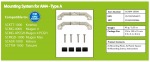 Obrzok produktu SCYTHE SCAM4-1000A Mounting System for AM 4 Type A