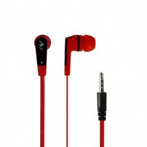 Obrzok ART earbuds headphones with microphone S2D red smartphone  - SLA_S2D