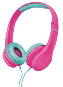 Obrzok nhlavn sada TRUST Bino Kids Headphone - pink - 22491