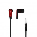 Obrzok produktu ART earbuds headphones with microphone S2c black-red smartphone / MP3 / tablet