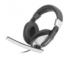Obrzok produktu Natec CRANE Headphones + Microphone,  2x Mini Jack 3, 5mm