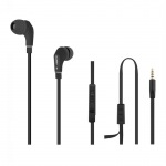 Obrzok produktu Qoltec Premium in-ear headphones with microphone | Black