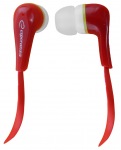 Obrzok produktu Esperanza EH146R Lollipop, drtov stereo slchadl do u, erven