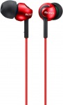 Obrzok produktu SONY MDR-EX110LP, drtov slchadla, erven