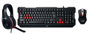 Obrzok Genius KMH-200 Gaming Peripheral Combo Set (keyboard - 31280230100