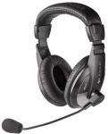Trust Pulsar Headset, čierne | veľké masívne slúchadla s nastaviteľným hlavovým mostom pre maximálny komfort Obrázok produktu Trust Pulsar Headset, čierne