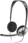 Obrzok produktu Plantronics Audio 478, drtov, PC stereo slchadl s mikrofnom, USB, ierno-strieborn