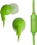 Obrzok produktu Vakoss SK-211EE, drtov stereo handsfree slchadl do u, mikrofn, siliknov, zelen