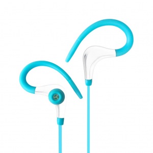 Obrzok ART Bluetooth Headphones with microphone AP-BX61 turquoise sport (EARHOOK) - SLART_AP-BX61-C