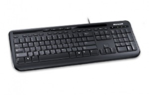 Obrzok Klavesnica kabel Wired Keyboard 600 USB CZ - Black cierna - ANB-00020