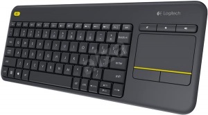 Obrzok Logitech Wireless Touch Keyboard K400 Plus Black  - 920-007151