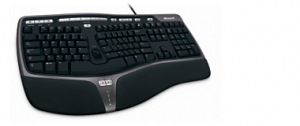 Obrzok Klavesnica kabel Natural Ergo Keyboard 4000 USB Czech Black cierna - B2M-00023