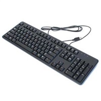 Obrzok Dell Multimedia Keyboard-KB216 - US International (QWERTY) - Black - 580-ADHK