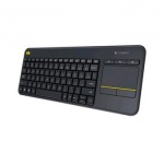 Obrzok produktu Logitech Wireless Touch Keyboard K400 Plus CZ verzia, ierna