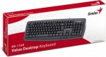 Obrzok produktu Genius KB-110X, drtov klvesnica, USB, SK, ierna 