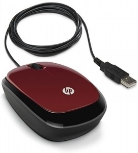 Obrzok HP X1200, drtov, optick my, USB, 1200dpi, erven - H6F01AA#ABB