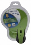 Obrzok produktu Esperanza EM125G Optick my,  1200 DPI,  USB + Glov podloka,  zelen,  Blister