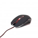 Obrázok produktu Gembird MUSG-001-R, USB, čierno-červená