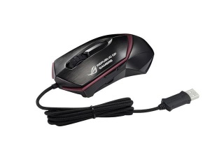 Obrzok ASUS MOUSE Eagle Eye GX1000 laser gaming black - laserov drtov my;  ierna  - 90-XB3B00MU00050-