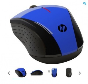 Obrzok HP Wireless Mouse X3000 Cobalt Blue - N4G63AA#ABB