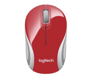 Obrzok my Logitech Wireless Mini Mouse M187 erven - 910-002732