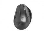 Obrzok produktu Natec mouse CRAKE VERTICAL WIRELESS 2000 DPI BLACK