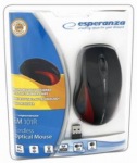 Obrzok produktu Esperanza EM101R ANTARES bezdrtov optick my,  800 DPI,  2.4GHz,  USB,  ierno-e