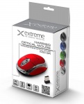 Obrzok produktu Extreme XM105R HARRIER Bezdrtov optick my,  2.4GHz,  1000 DPI,  erven