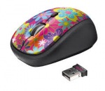 Obrzok produktu my TRUST Yvi Wireless Mouse - flower power