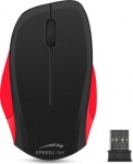 Obrzok produktu LEDGY Mouse - wireless,  black-red
