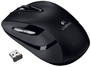 Obrzok Logitech Wireless Mouse M545 - BLACK - EMEA - 910-004055