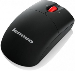 Obrzok Lenovo, bezdrtov laserov my, 2.4GHz USB prijma,1600dpi, ierna - 0A36188