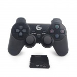 Obrzok produktu Gembird bezdrtov gamepad,  PS2 / PS3 / PC JPD-WDV-01 dulne vibrcie