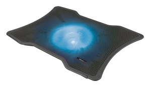 Obrzok TRUST Acul Laptop stand - illuminated cooling fan - 21996